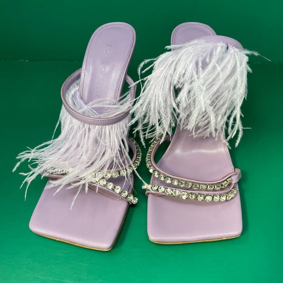 Sound of Style | Feather Heel in Purple - Picture 1 of 3